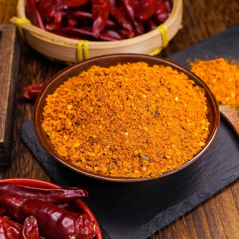 贵州五香麻辣辣椒面烙锅烧烤必备