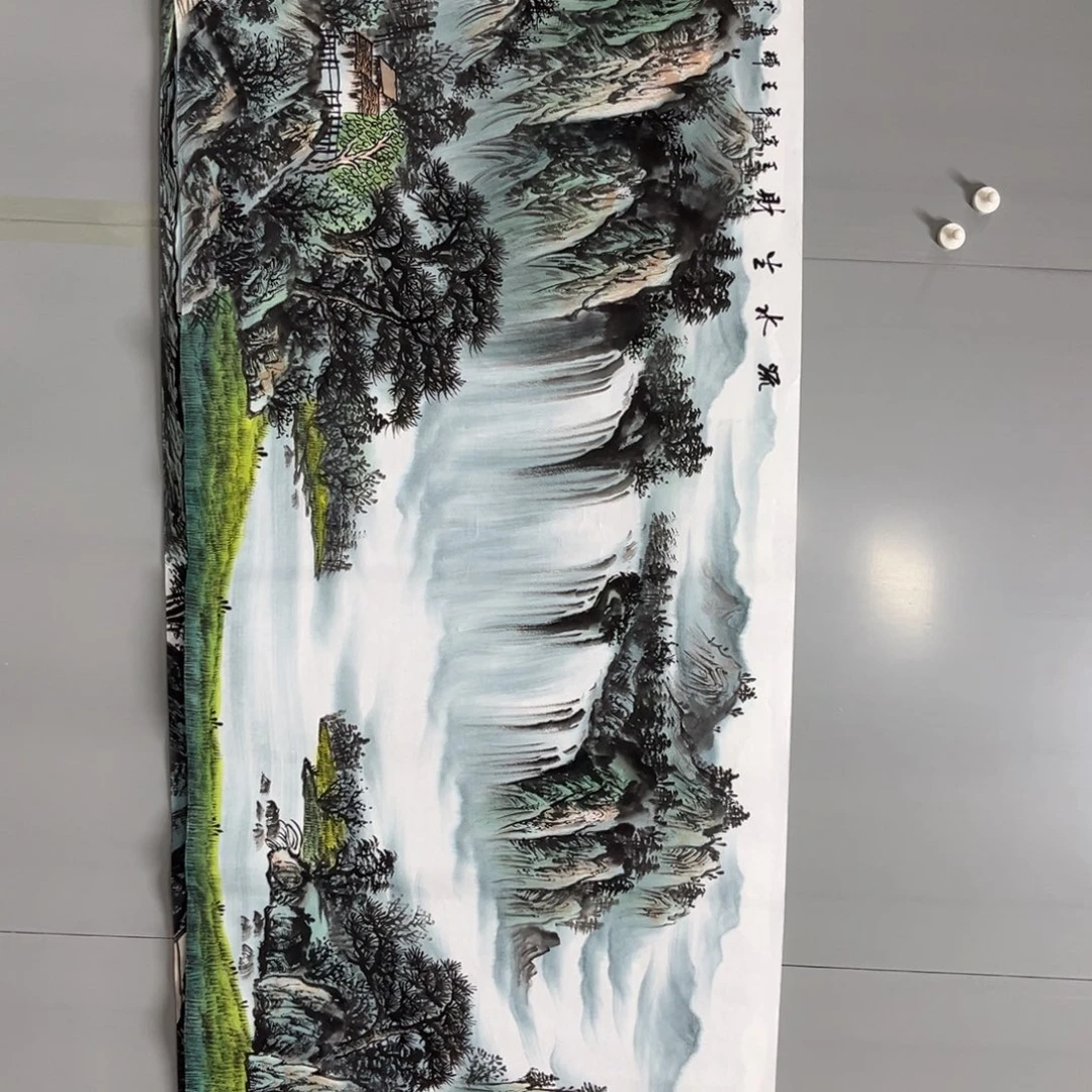 国画老师手绘作品