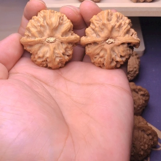 文玩核桃把件为****平苹果园