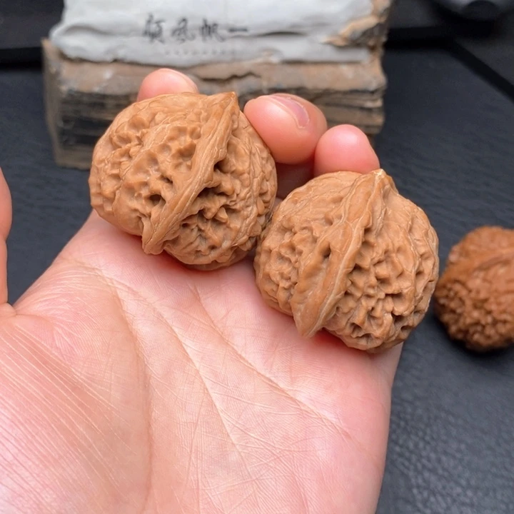 文玩核桃吊坠尺寸41宫灯一帆