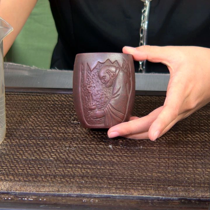 茶杯紫砂高货放漏