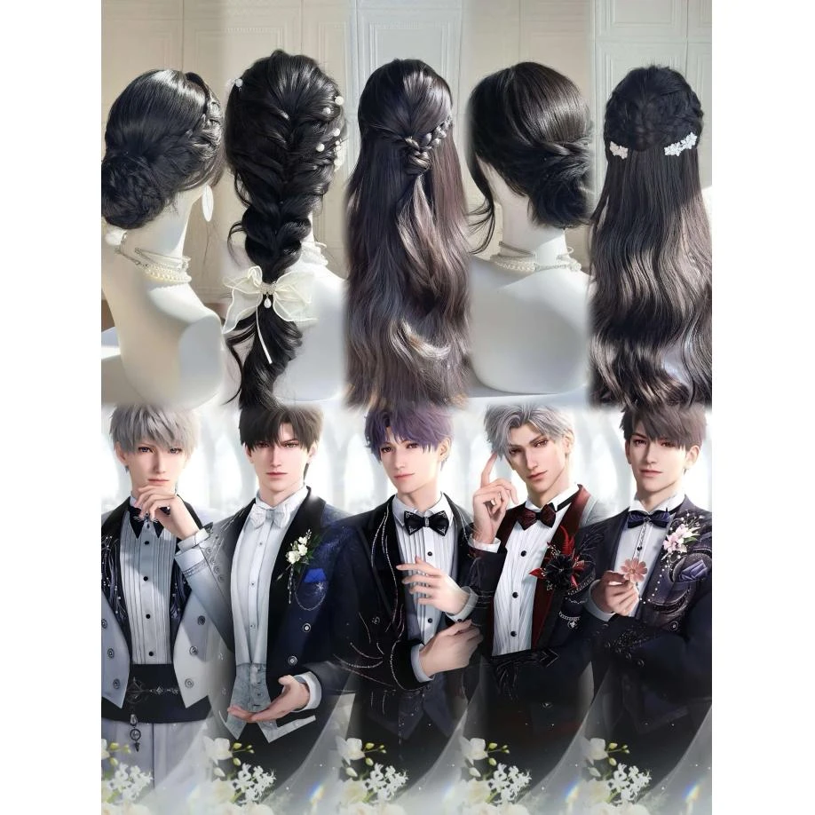 「恋与婚卡编发系列」恋与深空婚卡黎深沈星回秦彻祁煜夏以昼发型
