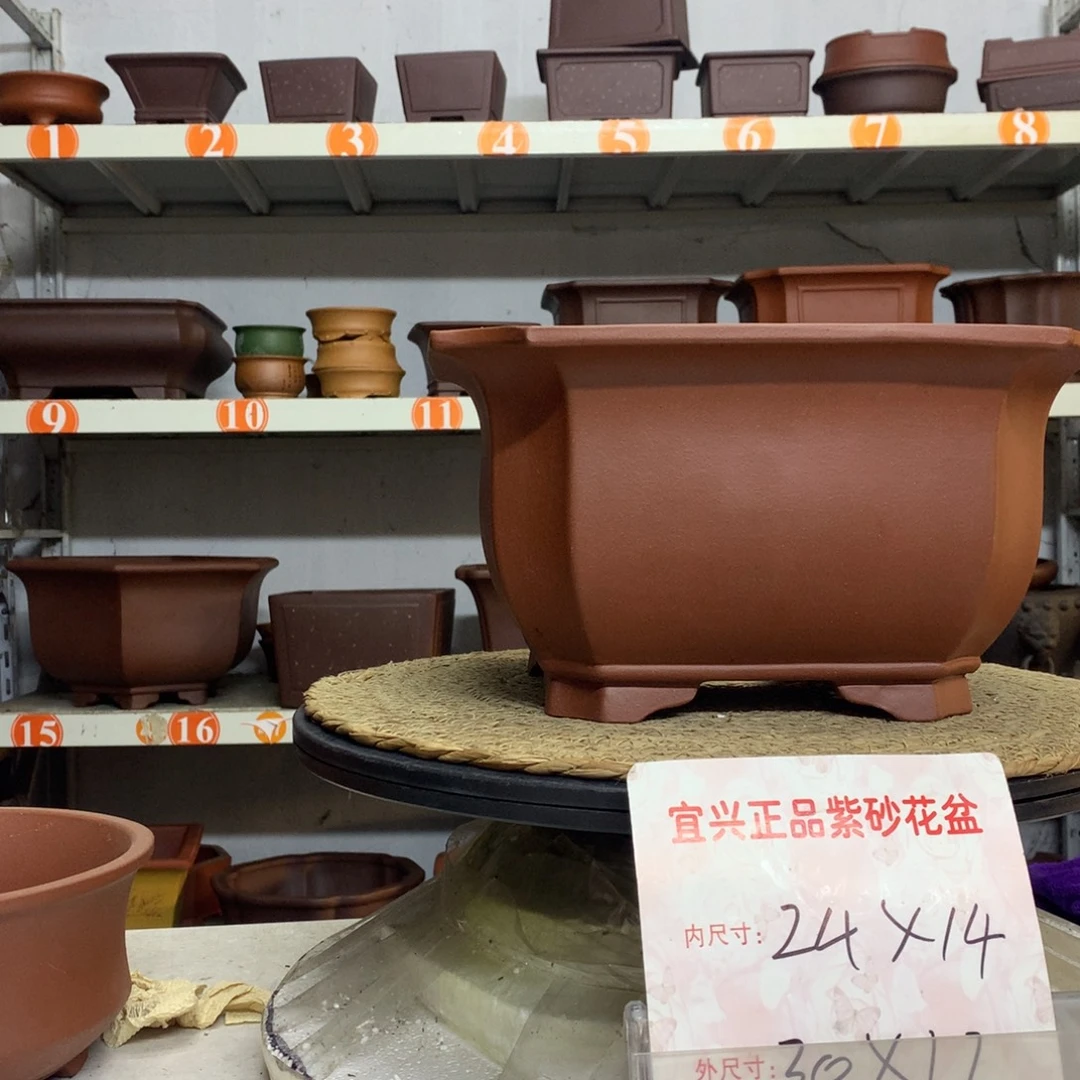 花盆紫砂精品紫砂花盆包邮