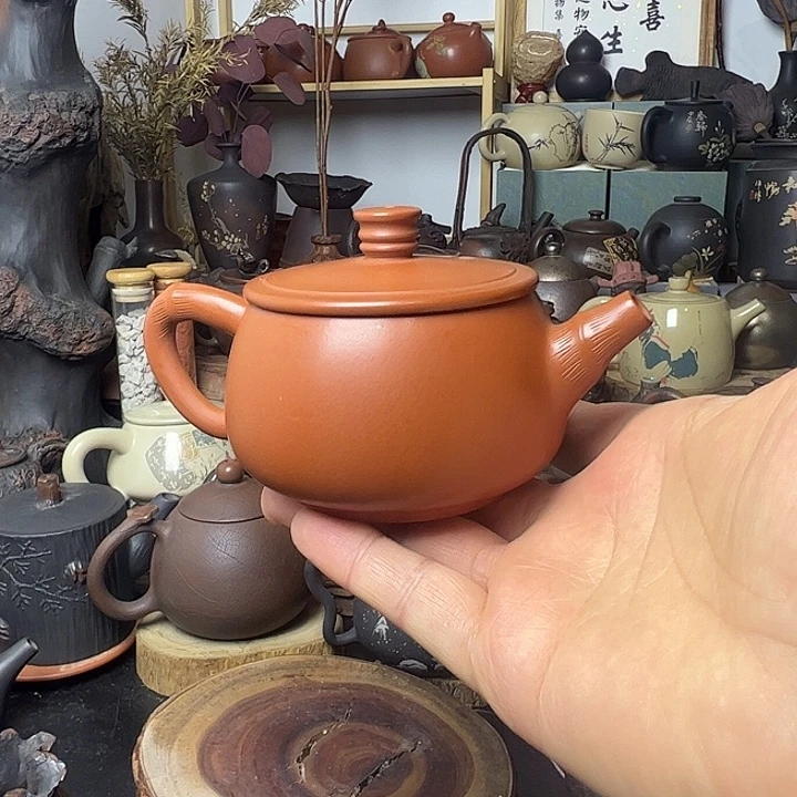 建水紫陶复烧壶悬停特价