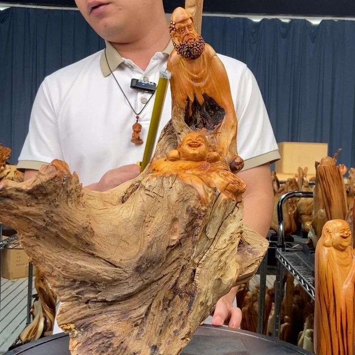 柏木（崖柏）随型摆件
