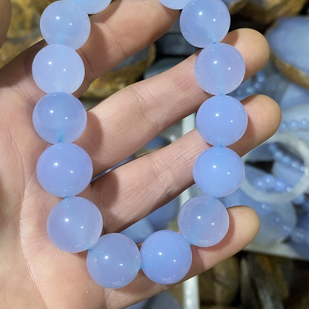 玛瑙/玉髓手链未镶嵌忘**心