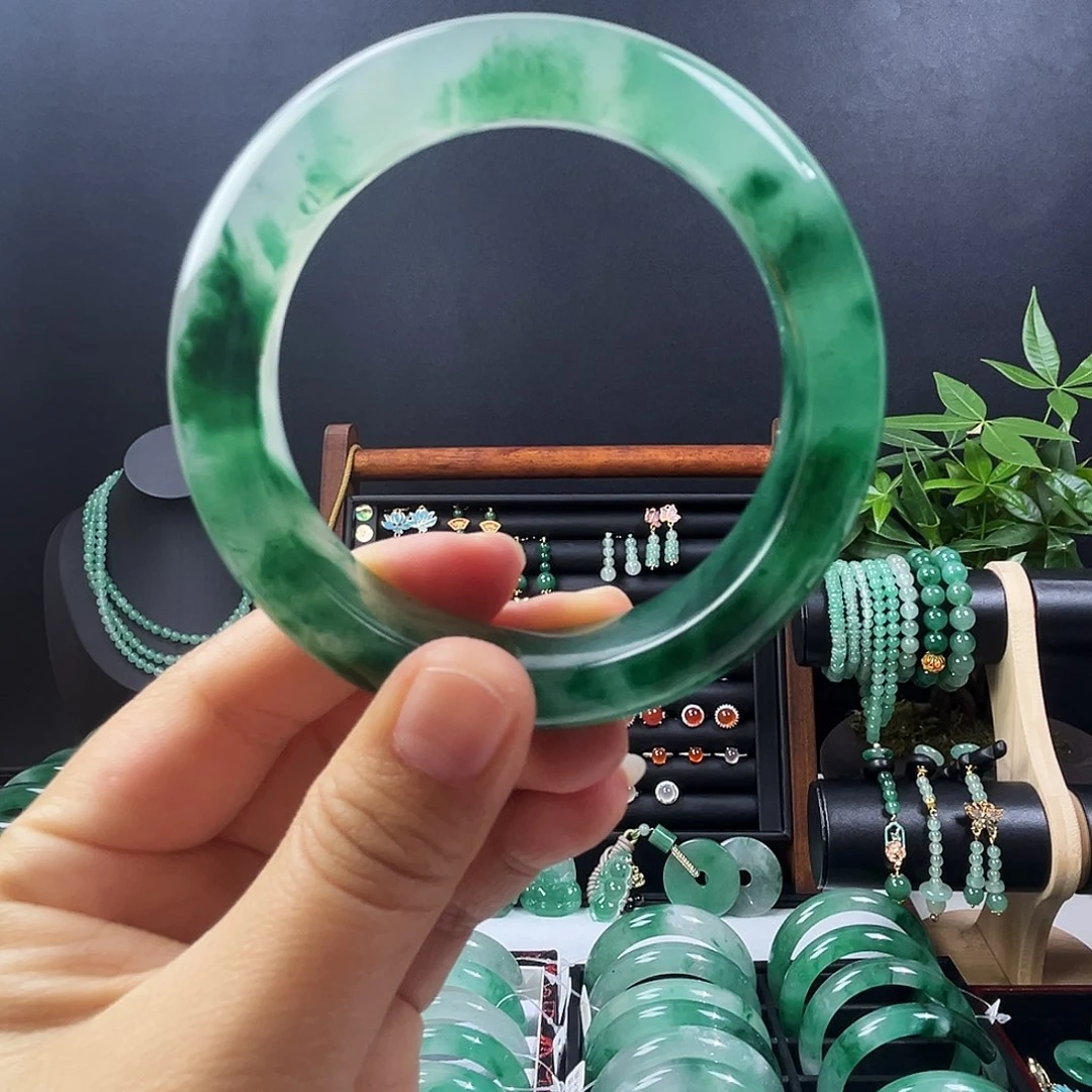 石英质玉手镯未镶嵌微瑕