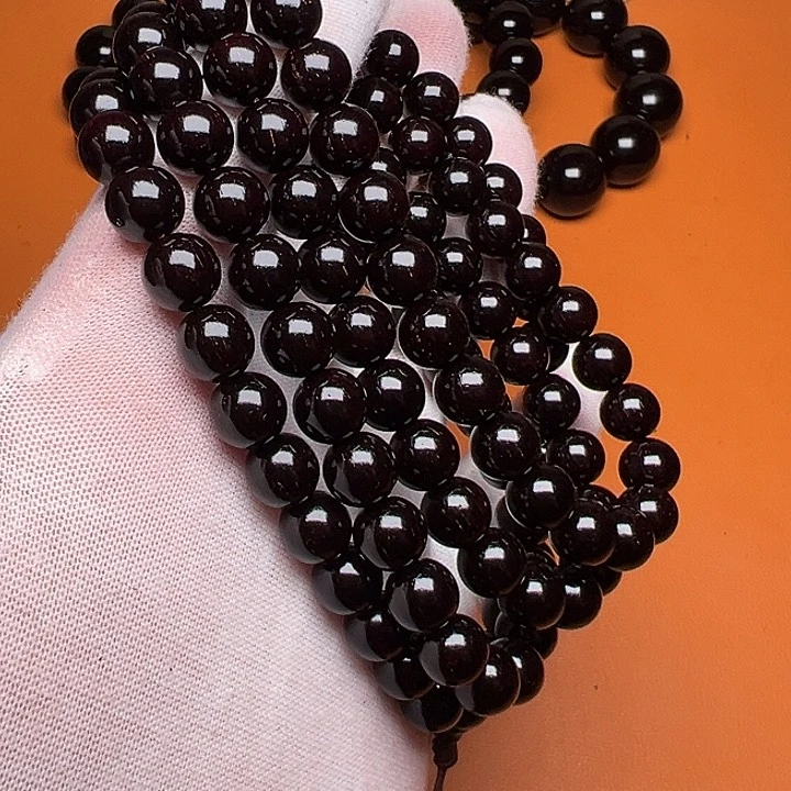 小叶紫檀手串/手链小叶紫檀0.8/108颗金星