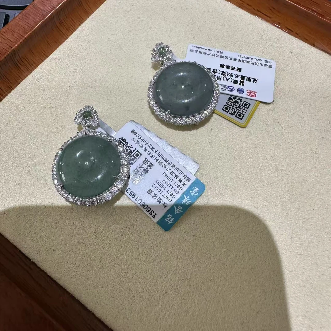 翡翠平安扣吊坠（多样性发其一）