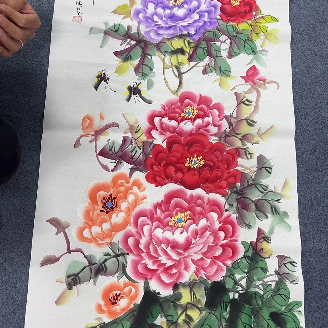 国画国画作品纯手绘