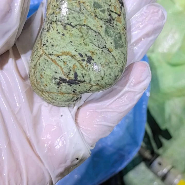 用***3有机玻璃藏玉药王石原石