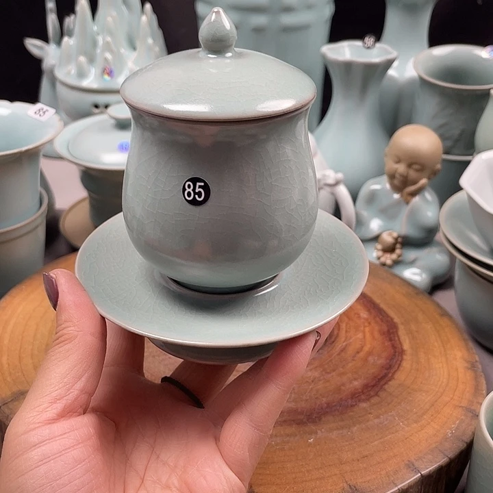 瓷片盖碗微瑕888999