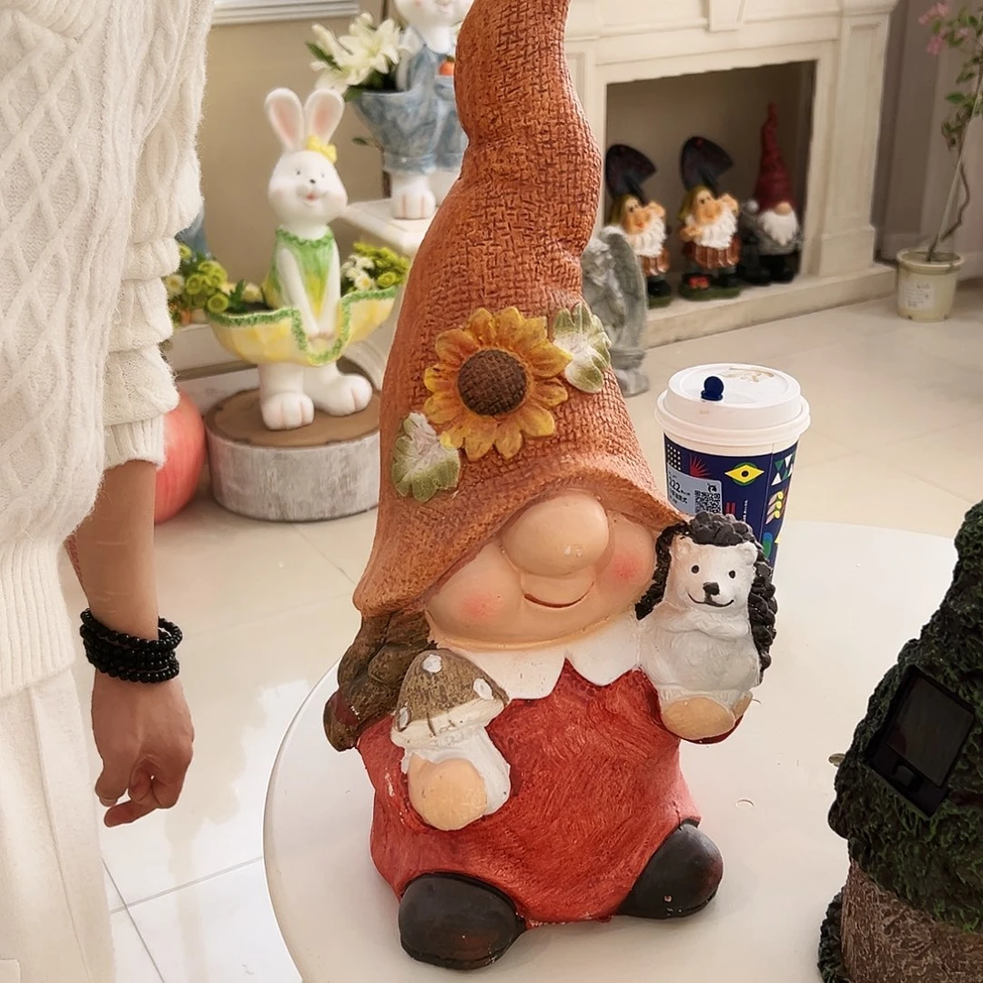 花园摆件红红火火