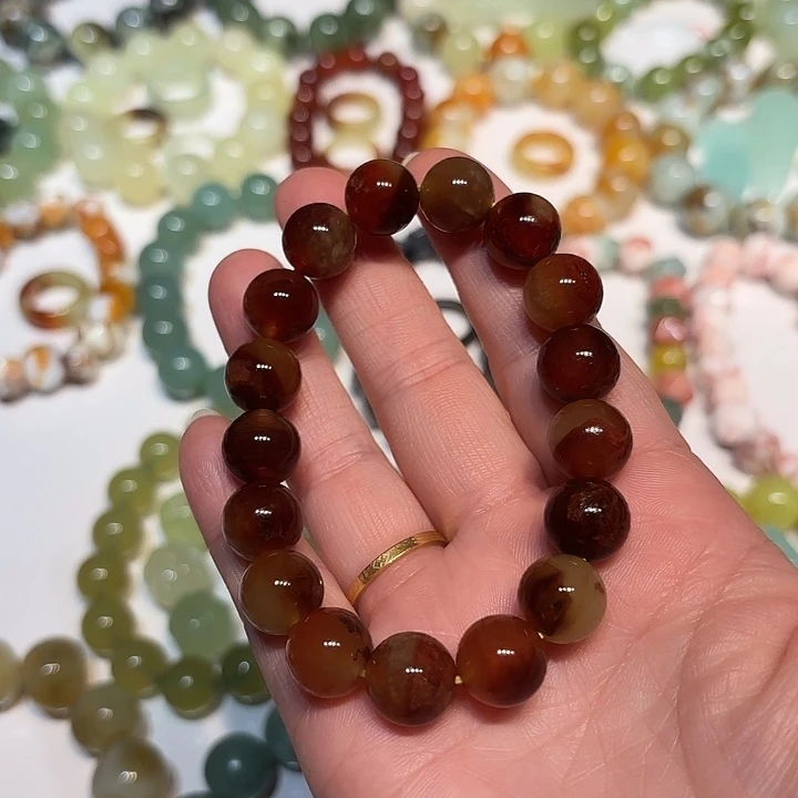 蛇纹石玉未镶嵌手串