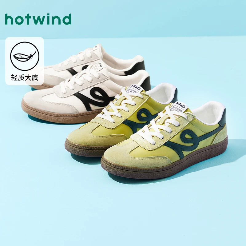 【专柜同款】热风男士厚底跑步运动户外增高软底软面鞋H14M25312