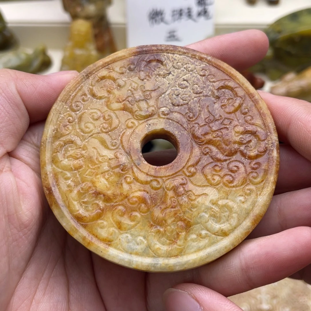 蛇纹石玉未镶嵌颈饰33