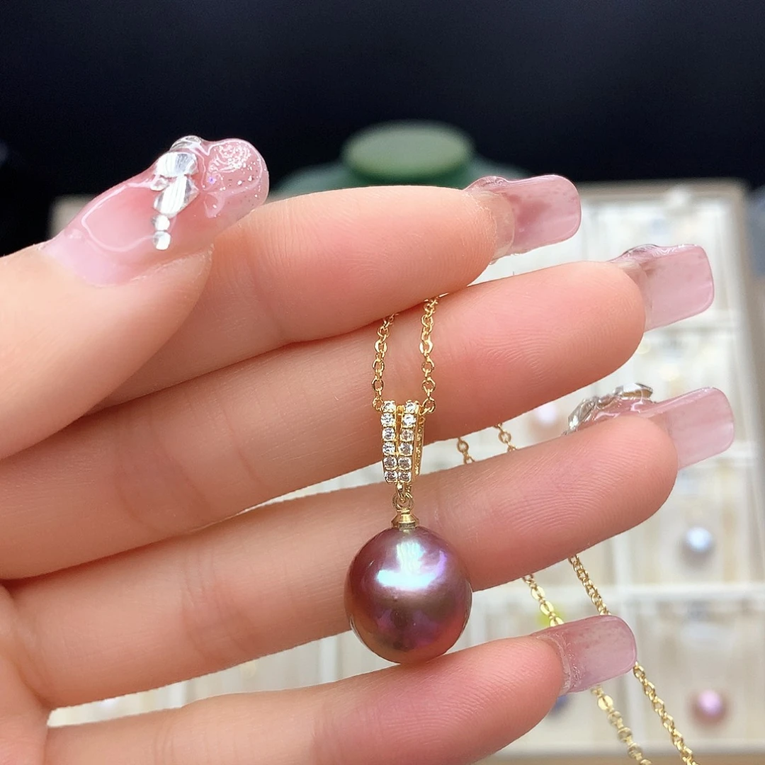 淡水珍珠颈饰合金