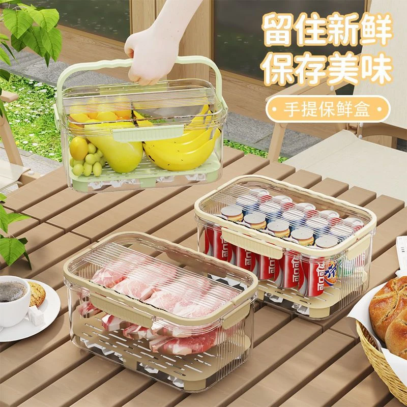 送冰袋【2个装】保鲜出春游野餐保鲜盒移动小冰箱水果盒便携外出