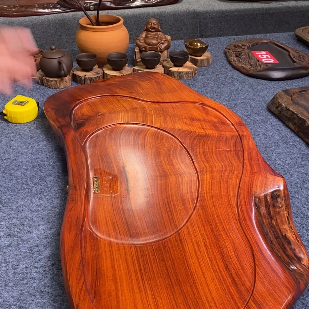 不***過缅甸花梨木随行实木茶盘