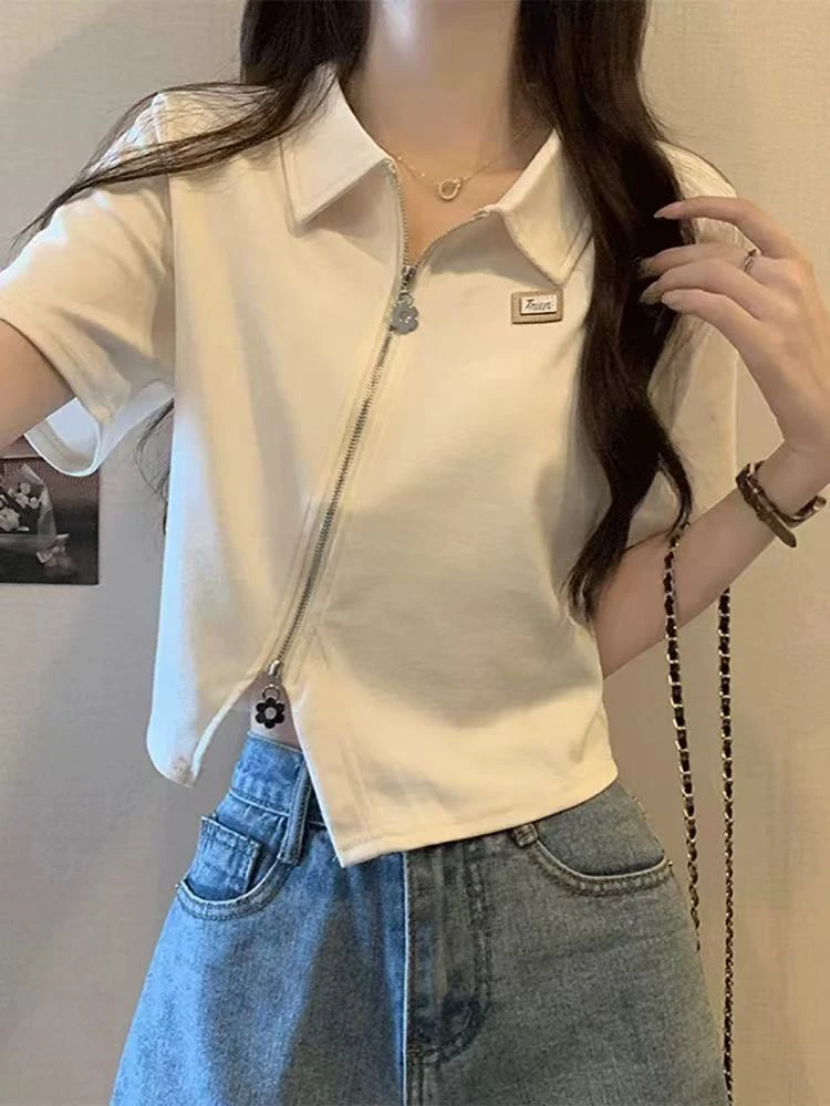 C08(非02-50)夏季新款辣妹短袖（以直播间实物为准）