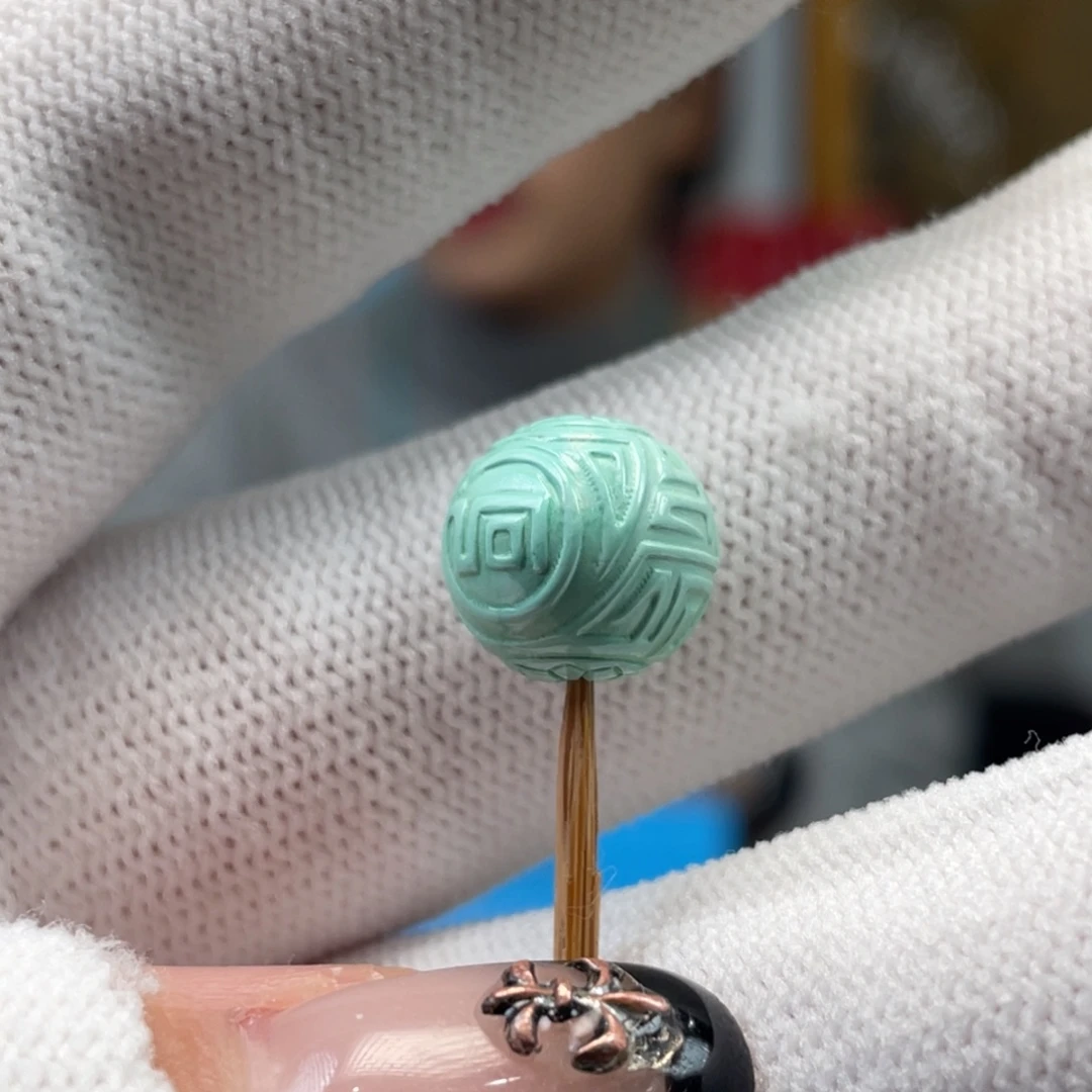 绿松石未镶嵌挂件