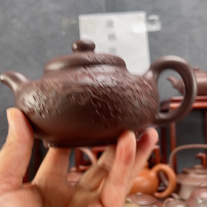 紫砂茶壶老*瓜大水潭天青
