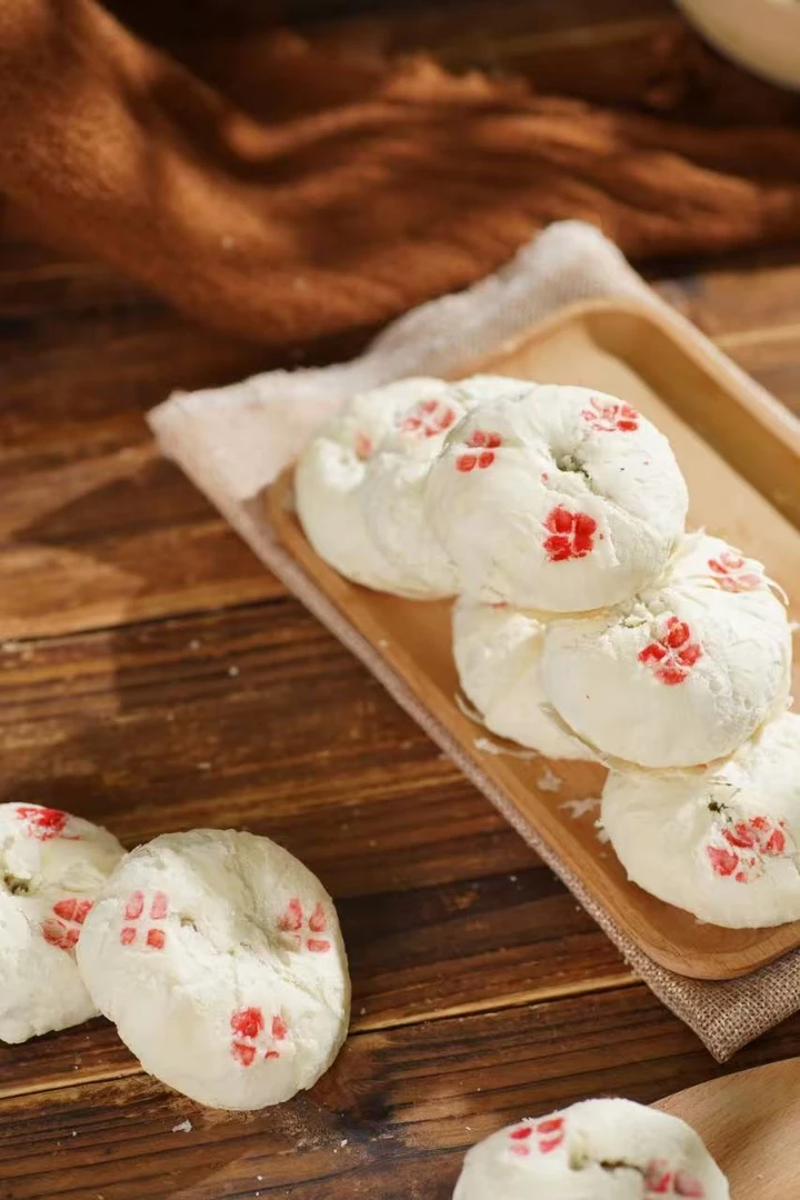 老世泰玫瑰绿豆饼*20袋 每袋一个20袋共2斤装