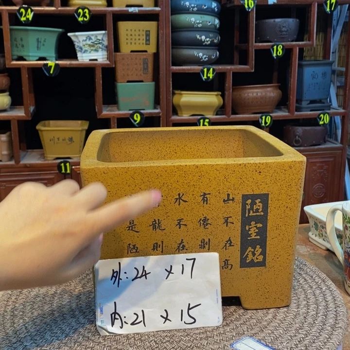 紫砂花盆紫砂花盆