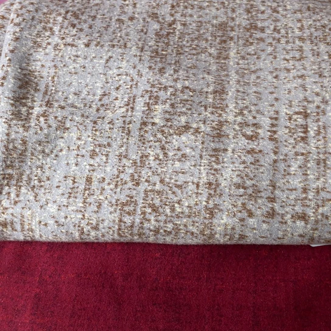 蓝色织花织金奥绒1.2米