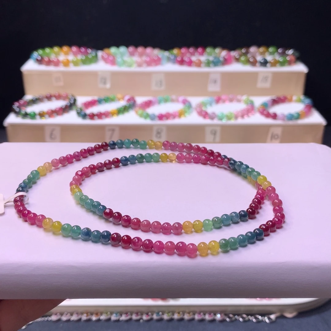 未镶嵌手链碧玺碧玺