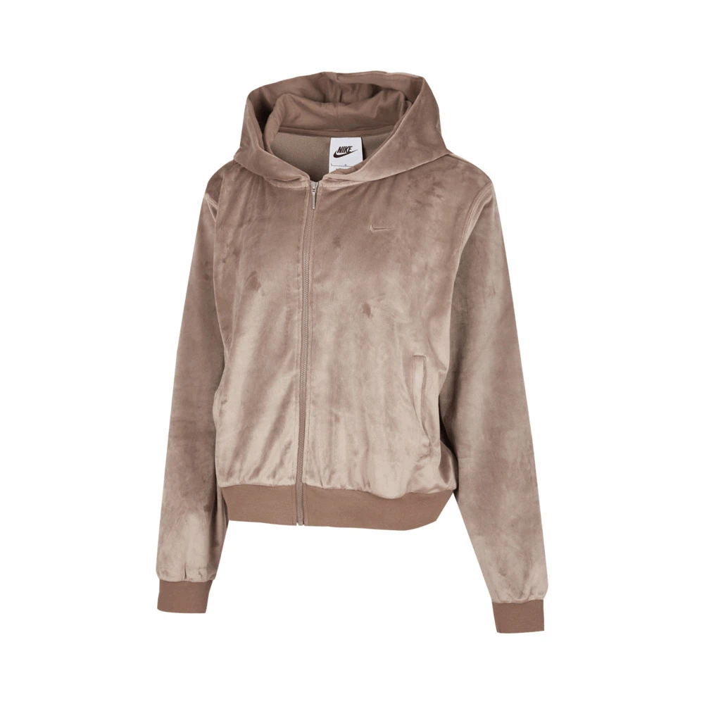 NIKE耐克2025女子AS W NSW NK CHLL VLR 针织连帽外套HJ0958-233