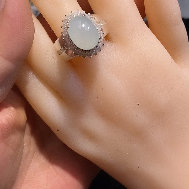 翡翠未镶嵌戒指天然翡翠143