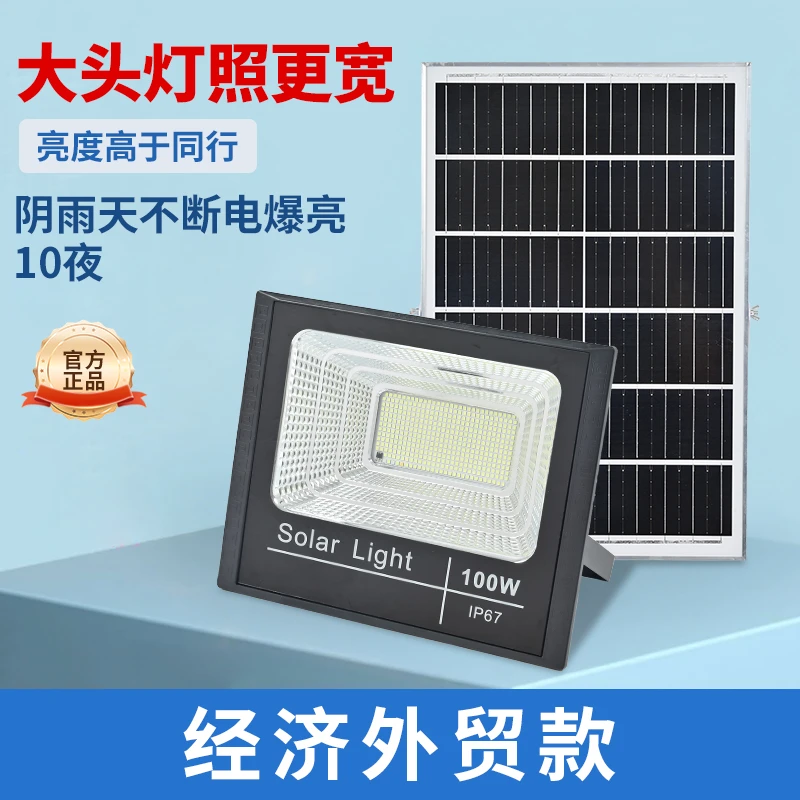 聚宝盆 太阳能户外投光灯