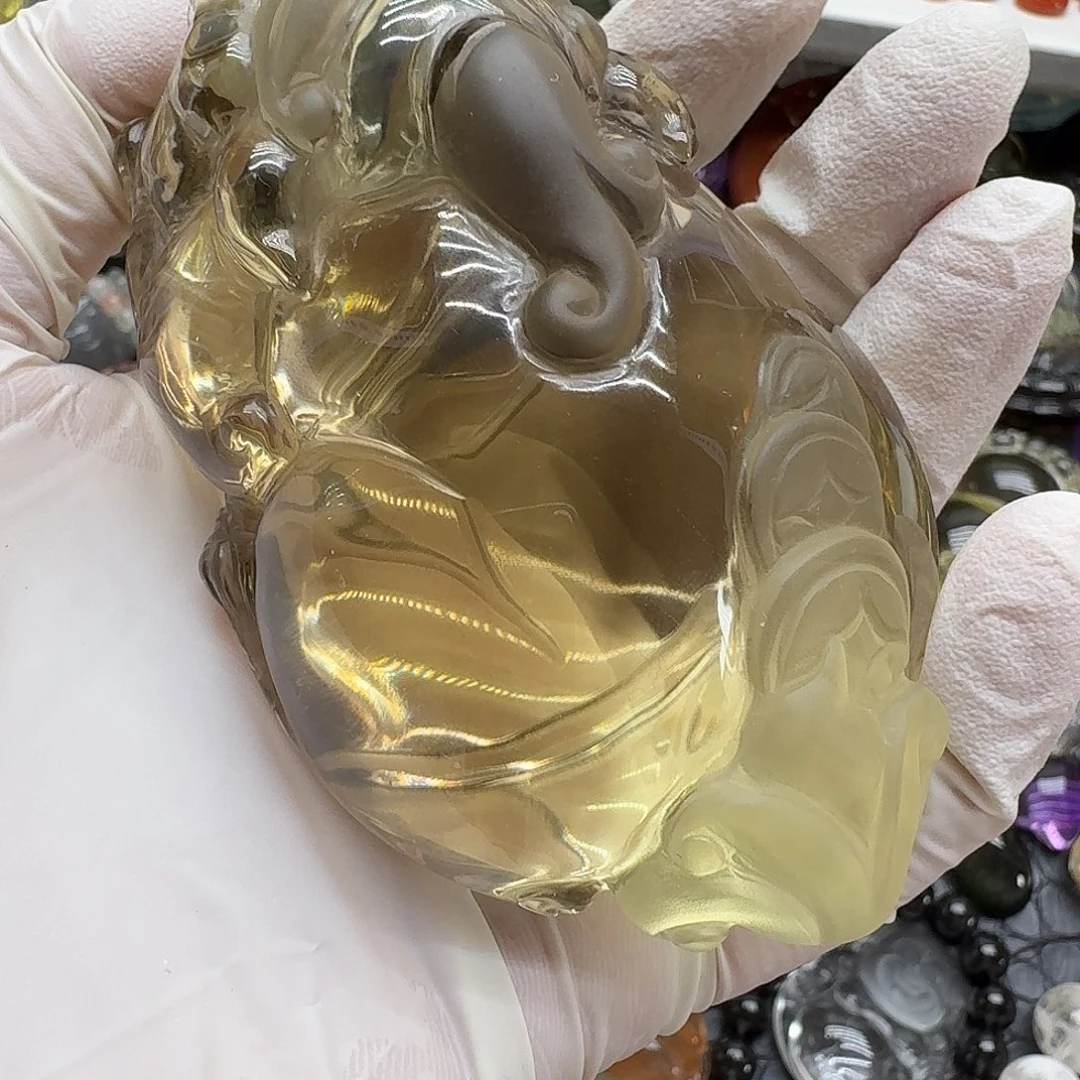 用***5烟晶手链未镶嵌水晶