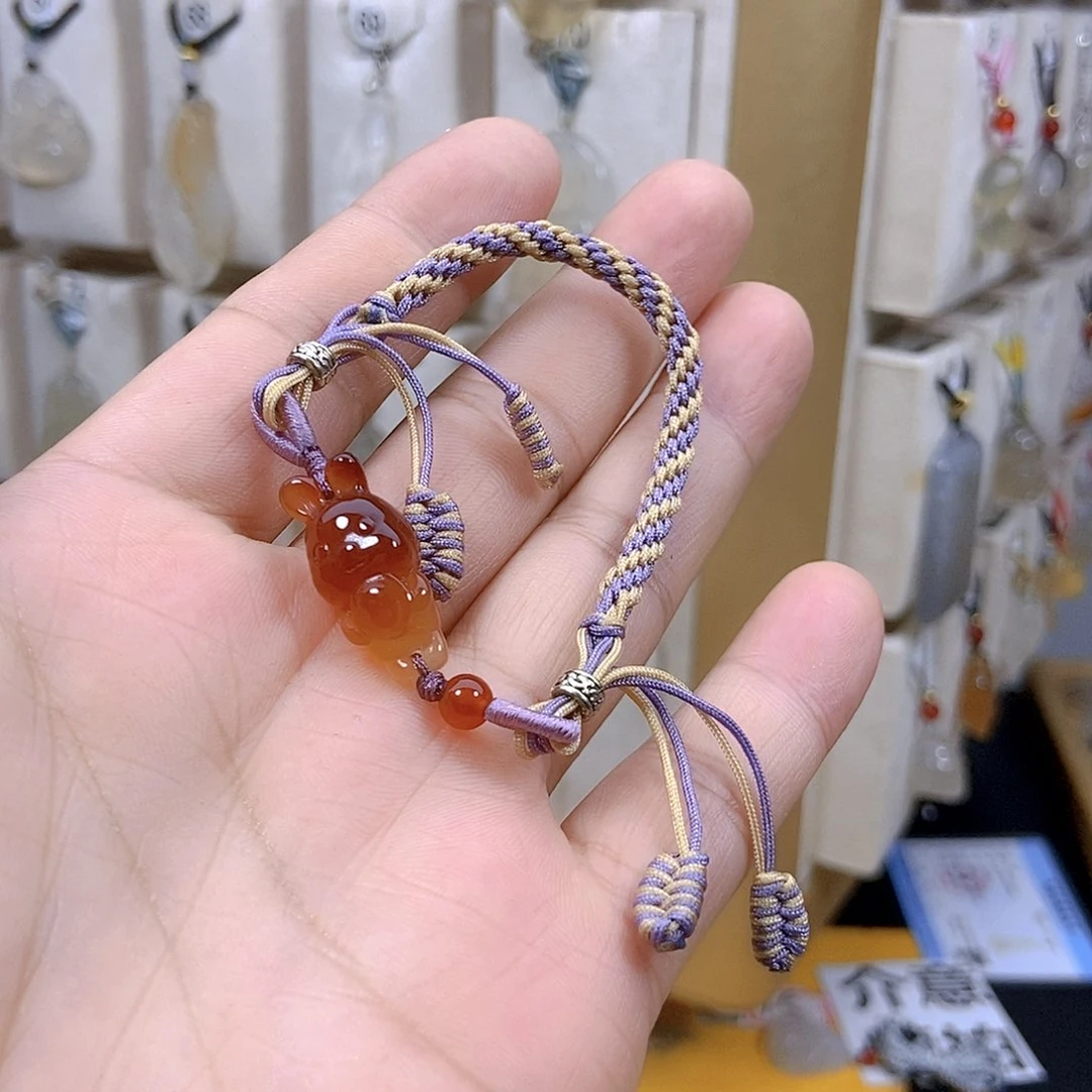 玛瑙/玉髓颈饰未镶嵌匆**忙