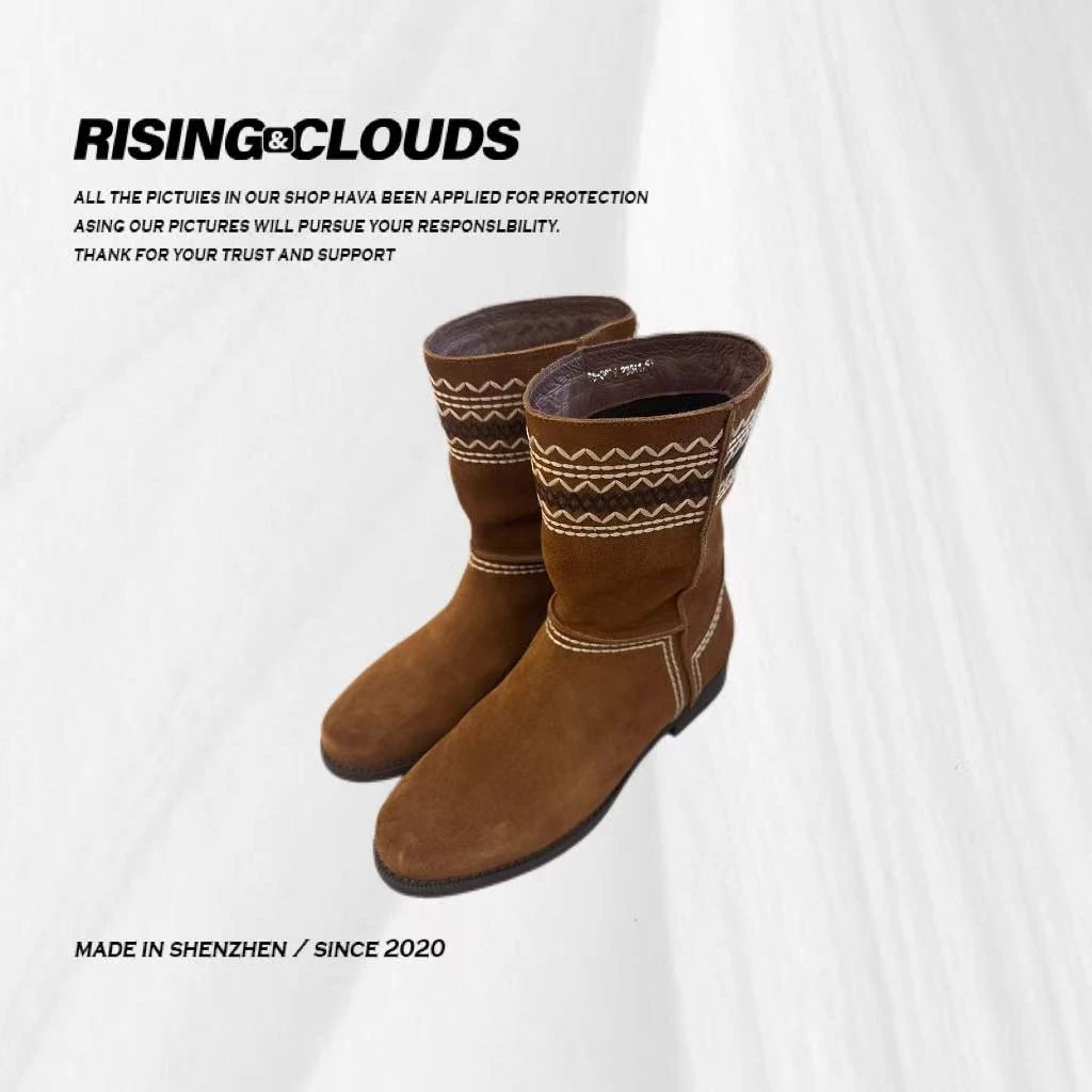 RISING&CLOUDS【小云姐】深圳百搭显瘦百搭靴子090300