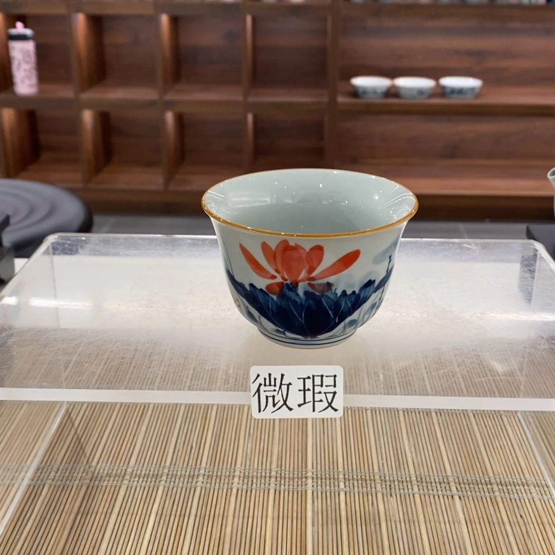 釉下彩手工绘制手工