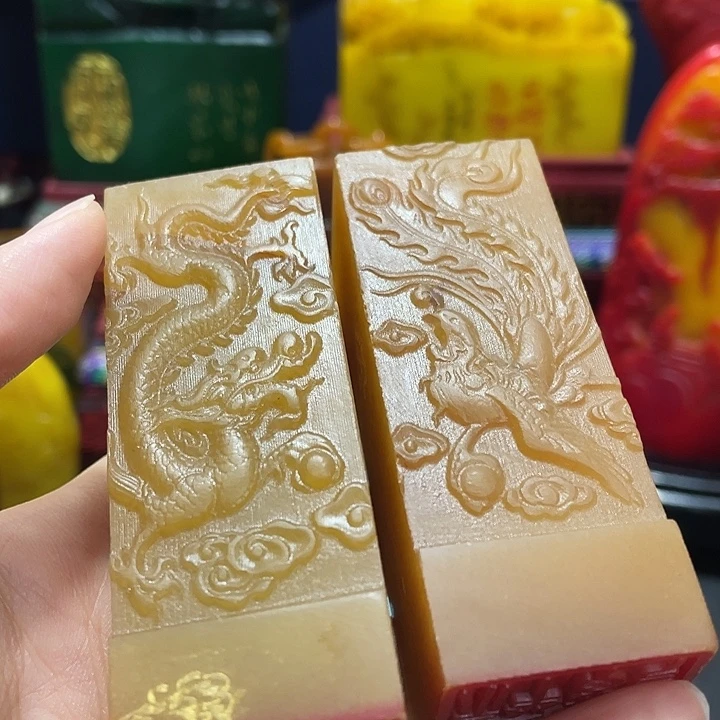 寿山石印石篆刻印章引首章闲章姓名章生日礼物