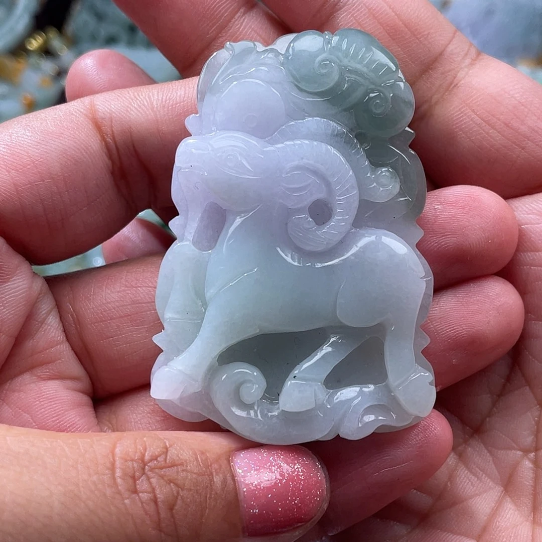 翡翠未镶嵌颈饰翡玉缘翡翠