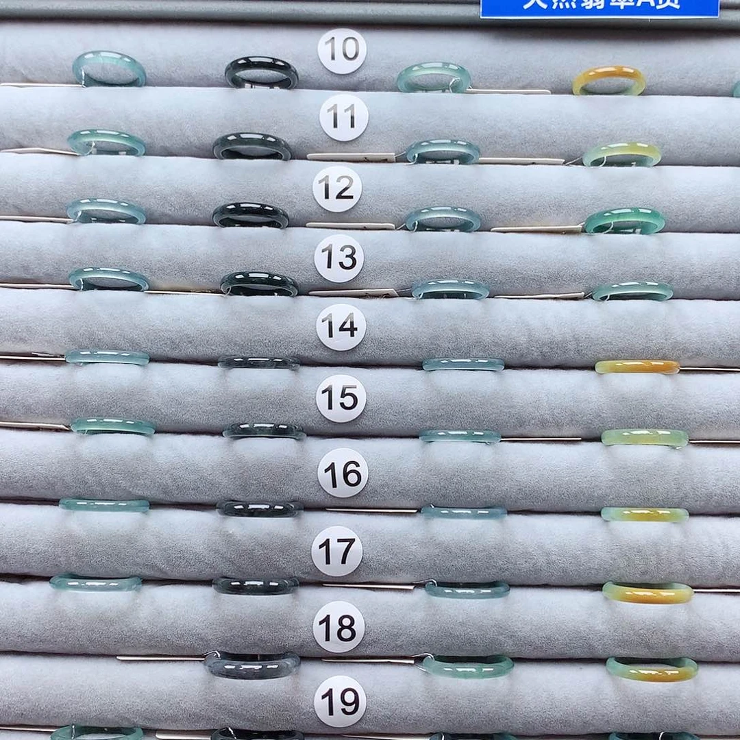 翡翠戒指未镶嵌翡翠