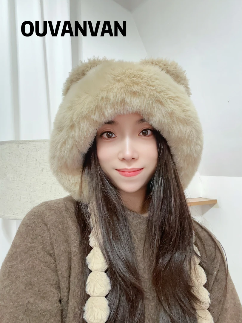 帽子合集【C01-C99】在这儿拍！冬季新款毛线帽护耳帽手工帽子