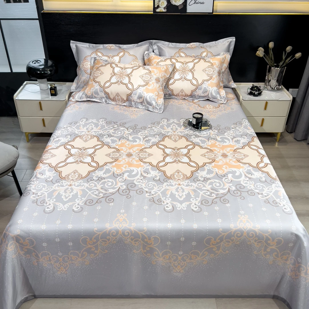 【Azu专属】7天试睡-轻奢夏日小香丝凉感冰丝凉席三件套欧若拉