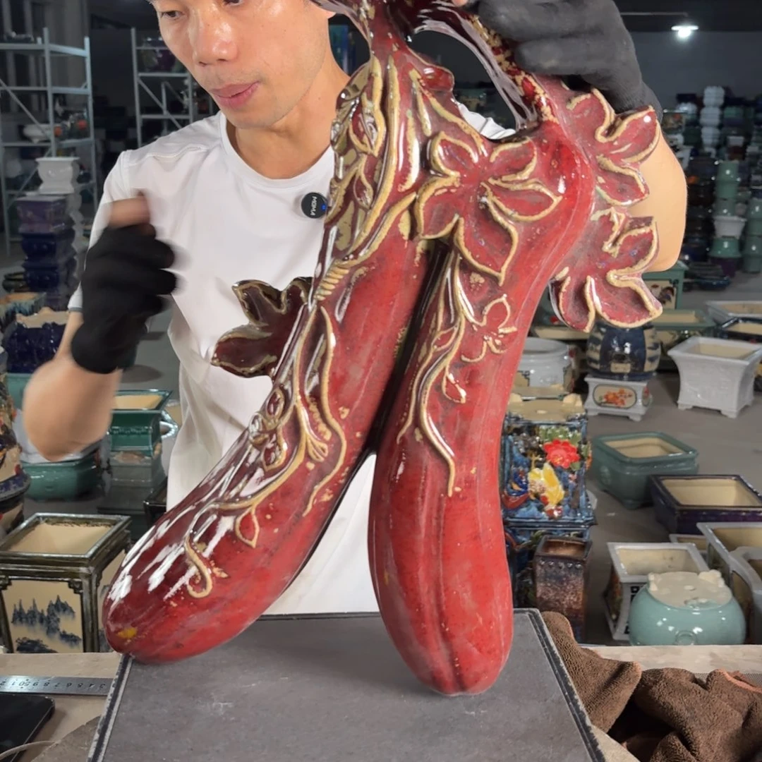 一风堂石湾花盆 .