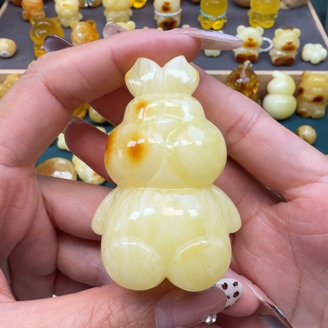 蜜蜡未镶嵌裸石蜜蜡