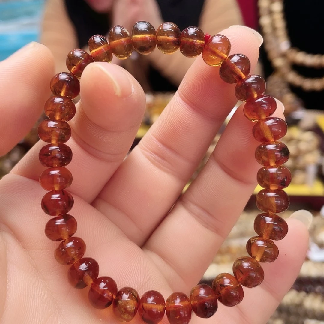 琥珀裸石未镶嵌八