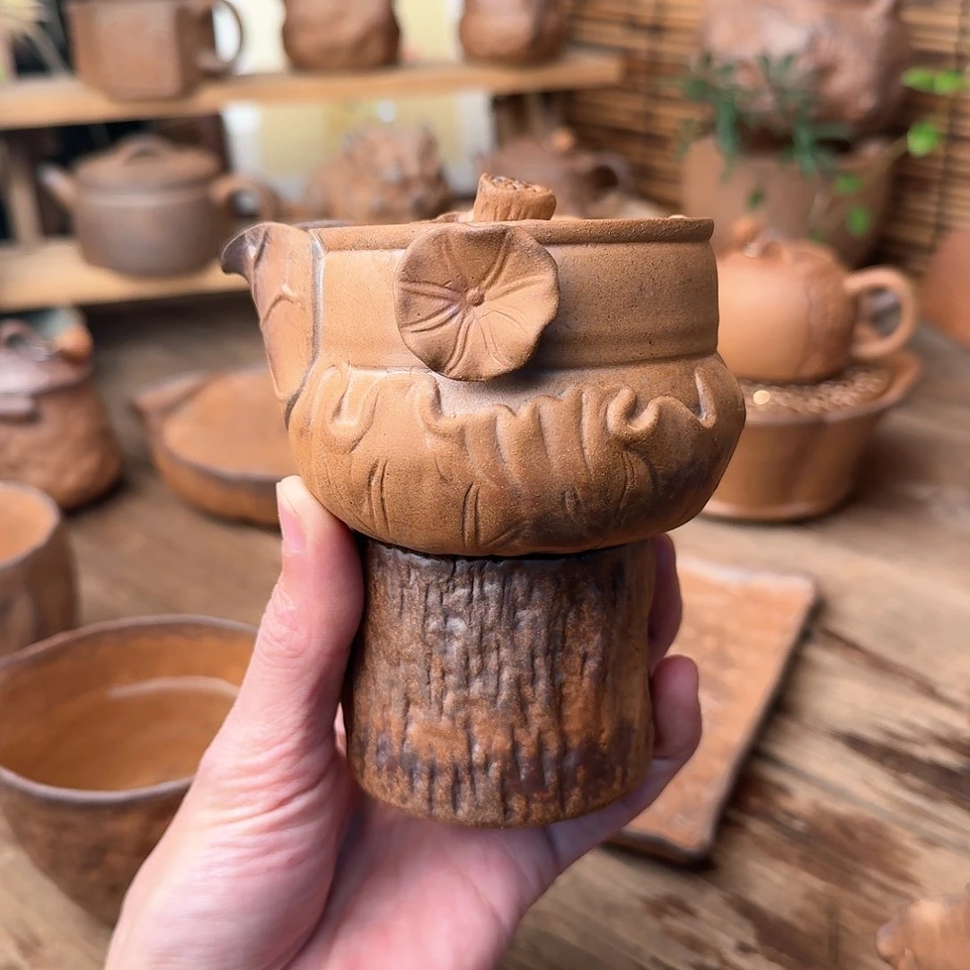 原矿老岩泥茶器系列
