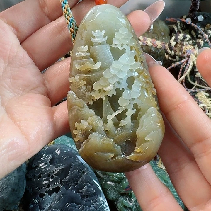 和田玉把件未镶嵌