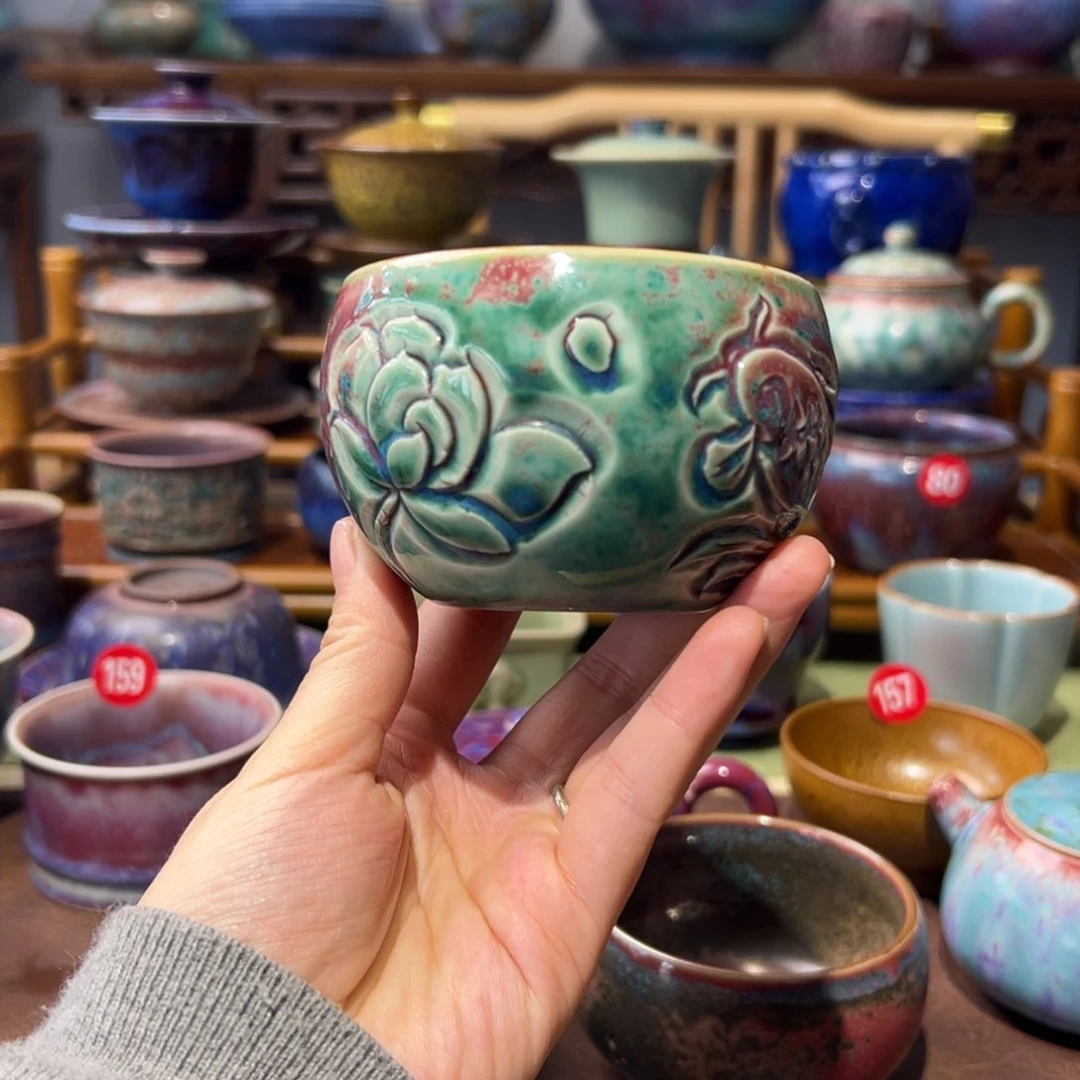 杯钧瓷的制作工艺和工艺都是