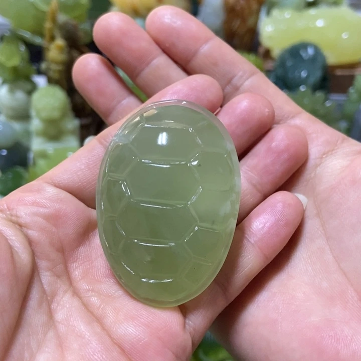 【闪购商品】未镶嵌蛇纹石玉把件