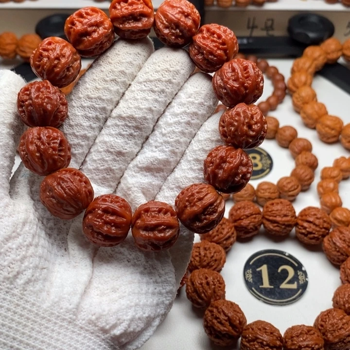 安***妮文玩核桃吊坠19八棱